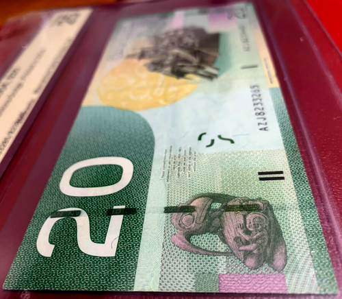 💥RARE ERROR💥 *MISMATCHED SN 8233285/8233445* 2004 CANADA $20 BCS CERTIFIED - Picture 3 of 8