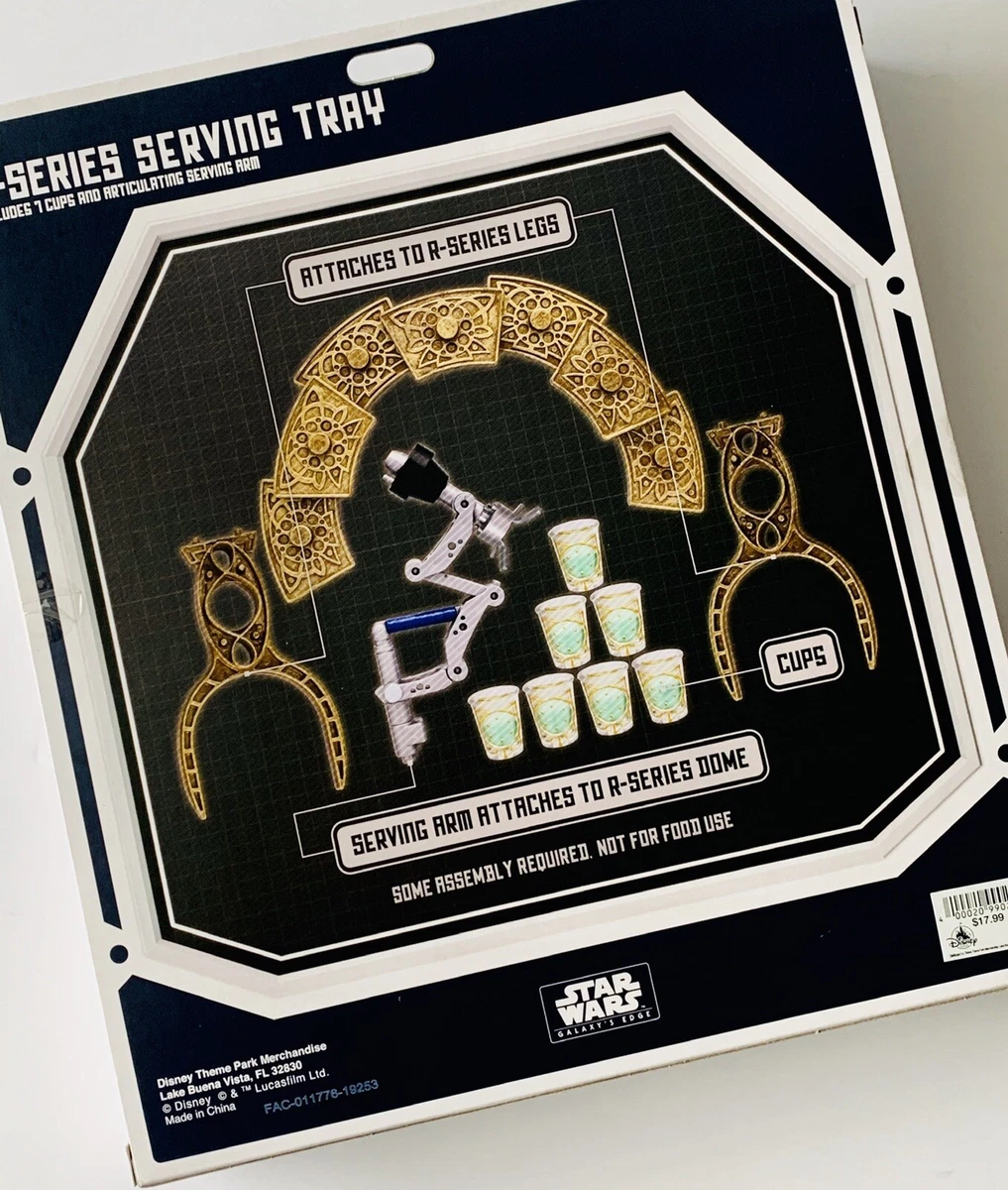DISNEY Star Wars Galaxy s Edge DROID DEPOT SERVING TRAY R Series