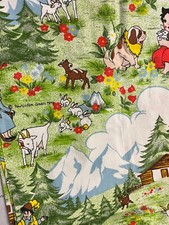 Heidi Bettwäsche Taurusfilm GmbH 1978 Baumwolle Retro Vintage Kinder 2 teilig