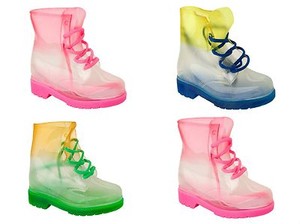 clear jelly boots