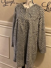Women's Fever Clothing Faux Fur One Snap Coat Size Large New With Tags