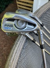 Ping G Black Dot Iron Set - 6i-PW - Right - KBS Tour 120 Stiff - Free Ship