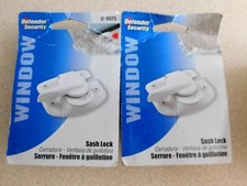 Prime-Line Products U 9925 Window Sash Lock White Finished Steel 2