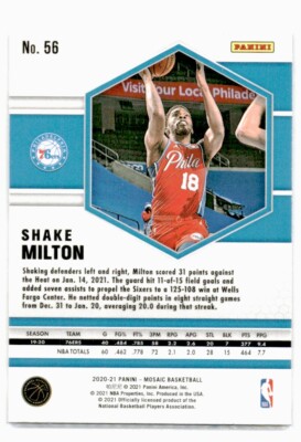 【RC AUTO】SHAKE MILTON 76ERS PANINI Shake Milton 2019-20 Panini Illusions Auto RC Philadelphia 76ers
