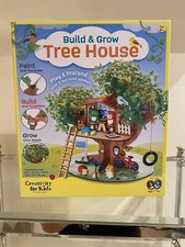 Construir y hacer crecer la casa del árbol - Artesanía infantil para niños y niñas, kits de casa del árbol