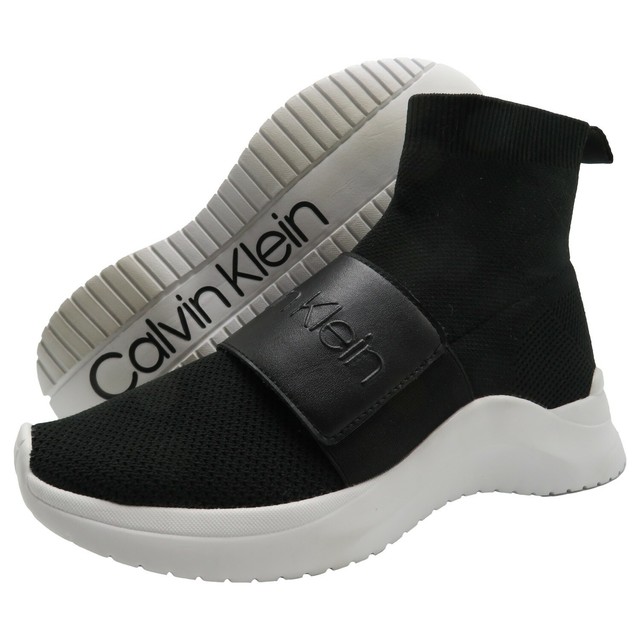 calvin klein knit high top sneakers
