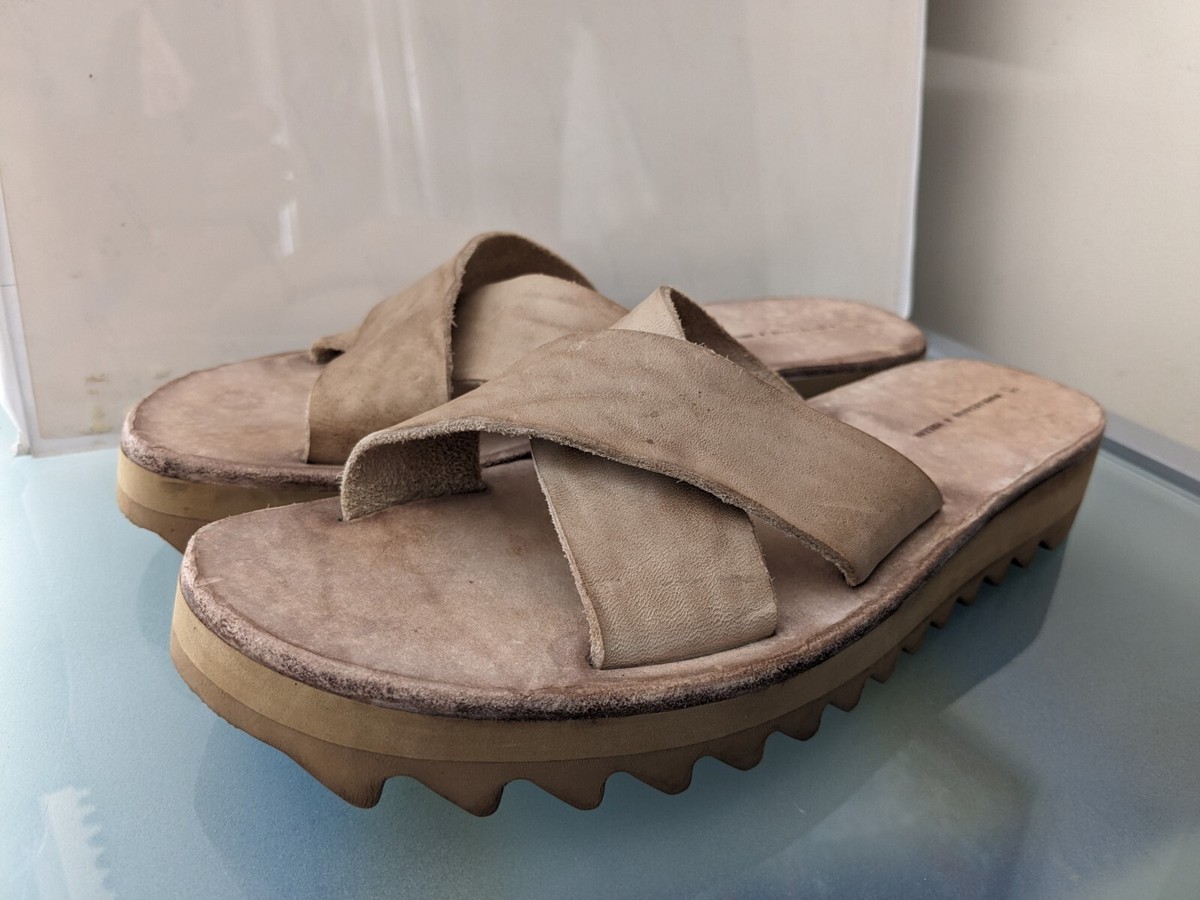 DIMISSIANOS & MILLER Leather Sandals