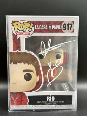 Miguel Herran Signed Funko Rare La Casa de Papel Rio Money Heist