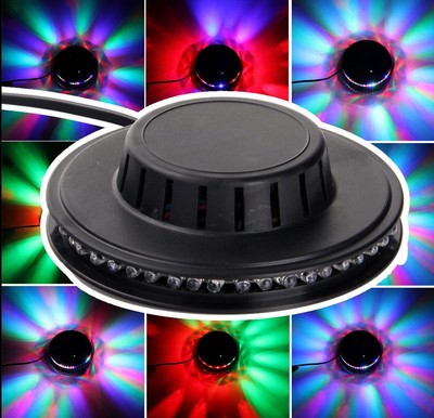 48 LED RGB Party Show Stage Lights Disco Wedding Auto Sound-activated Xmas Gifts