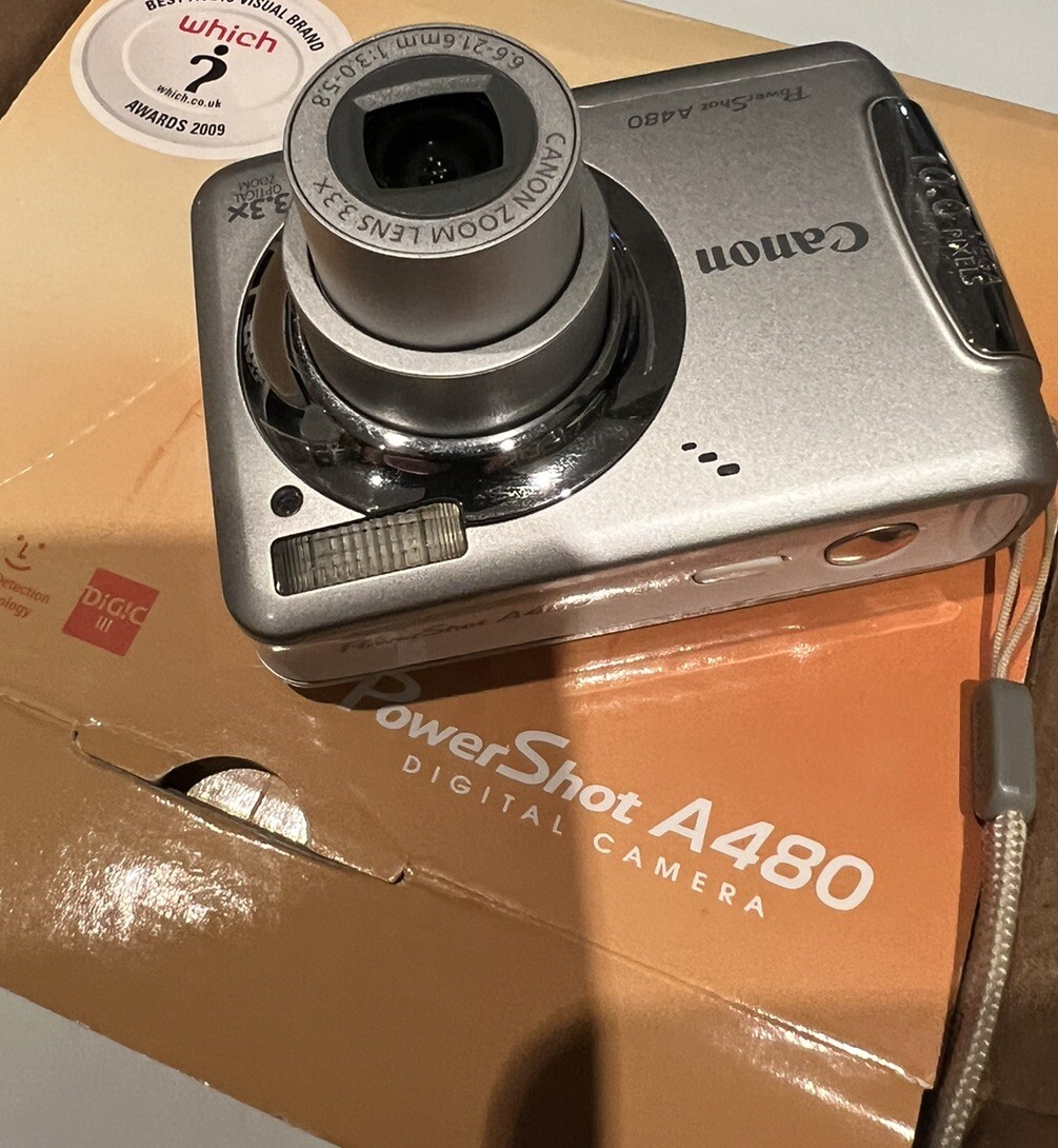 Canon PowerShot A480 10 MP Compact Digital Camera eBay