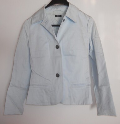 Boss Damen Blazer Jacke Größe 36 in der Farbe hellblau
