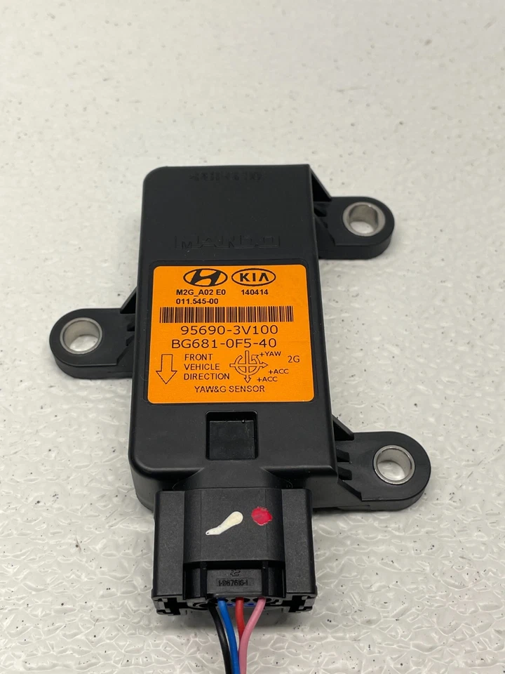 Hyundai Accent Veloster Cadenza 2010-2015, conjunto de sensores de velocidad de guiñada y giroscopio OEM Foto 2 de 4