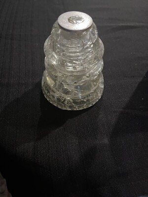 Hemingray 14 ANTIQUE HEMINGRAY 14 INSULATOR CRACKLE GLASS | eBay