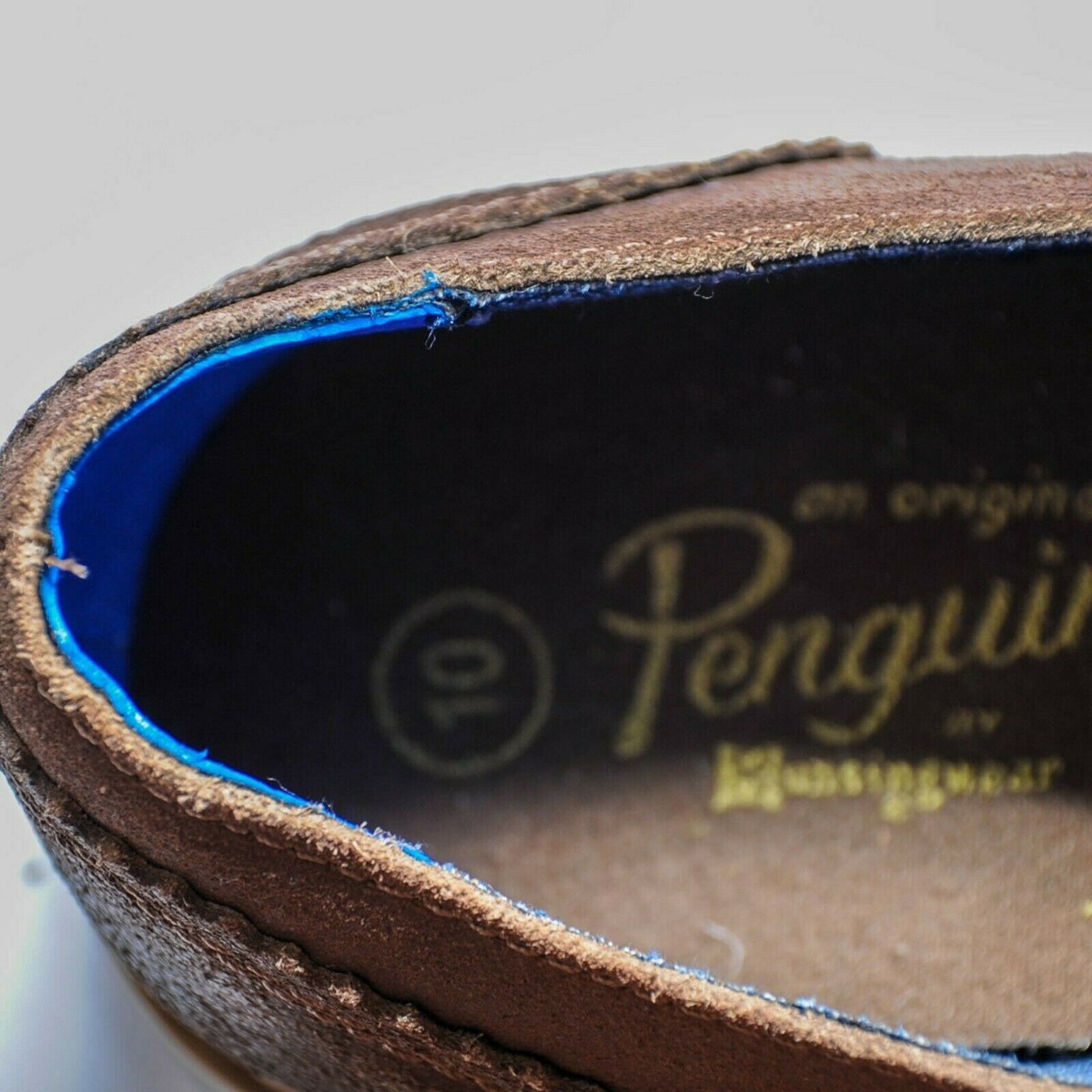 Penguin Munsingerwear Larry Brown Suede Leather Derby Shoes  display picture 1