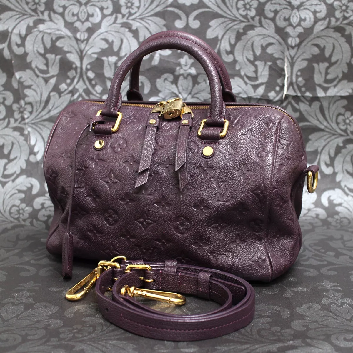 Speedy Bandoulière 20 Monogram Empreinte Leather - Women