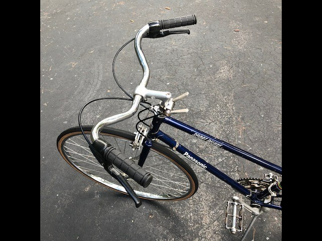 Vintage Panasonic Sports Deluxe Unisex Bicycle frame 27