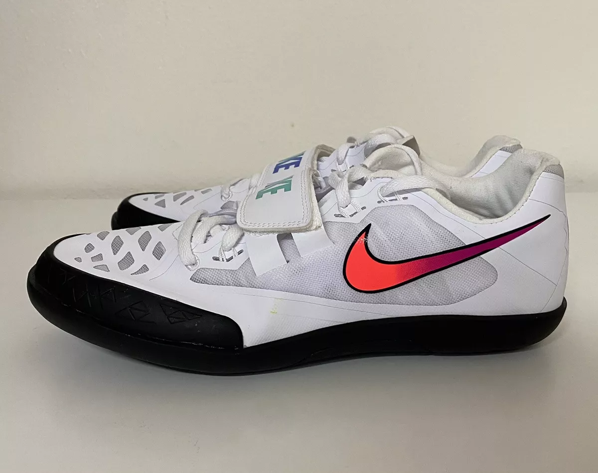 Nike Zoom SD 4 White Ombre Sz 10 Shot Put Discus Throwing Track Field 685135-101 |