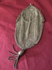 Victorian Sterling Mesh Evening Bag