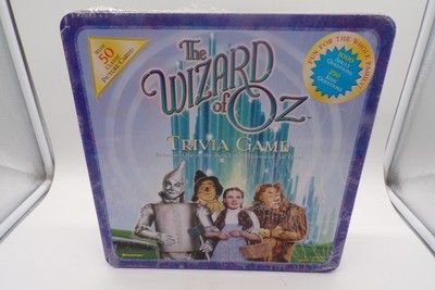 Wizard of Oz Trivia Game Collector Tin 1999 Unopened
