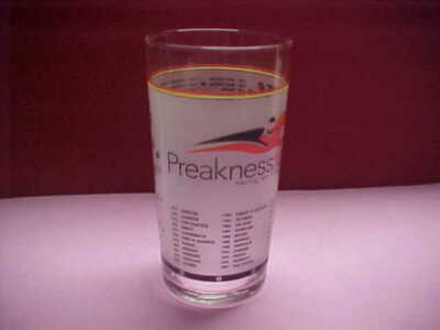 2018 Preakness stakes Glass.NEW.Not derby glass.Justify.Triple Crown