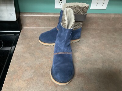 Sorel Newbie Blue Winter Boots SIZE 