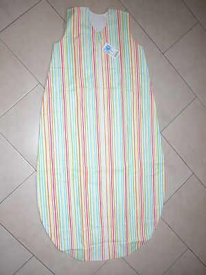  Sommer Schlafsack 130 cm NEU Odenwälder Baby Nice Birnenform Streifen bunt