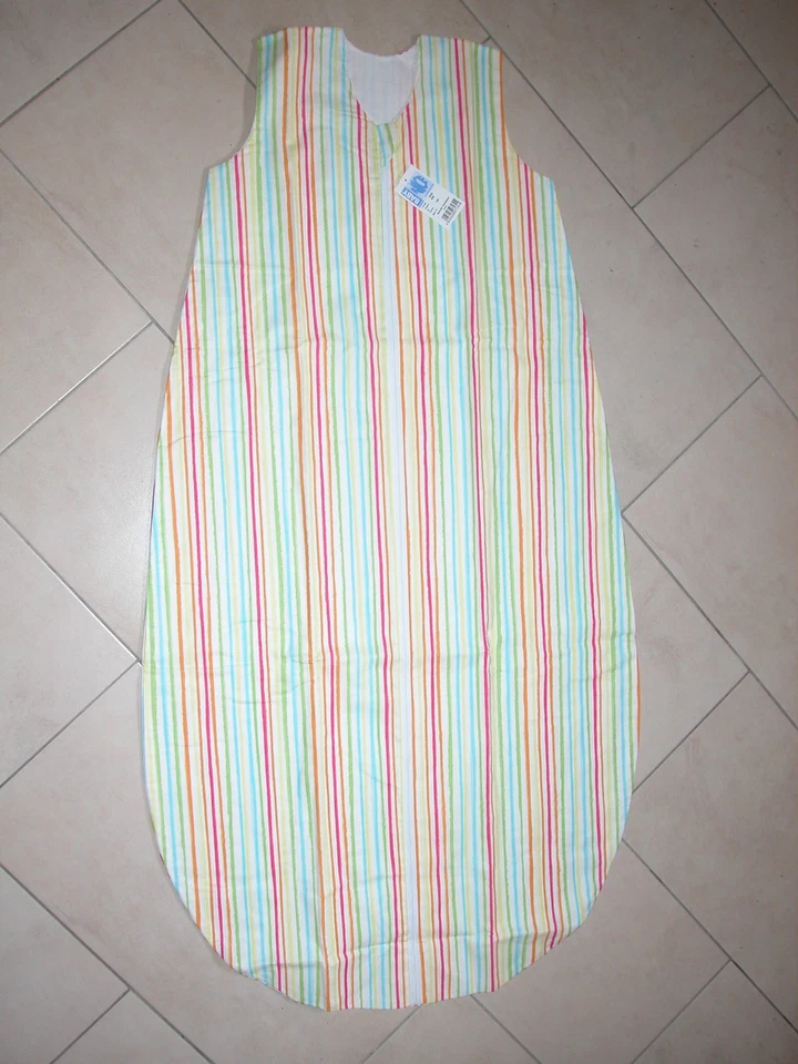 Sommer Schlafsack 130 cm NEU Odenwälder Baby Nice Birnenform Streifen bunt