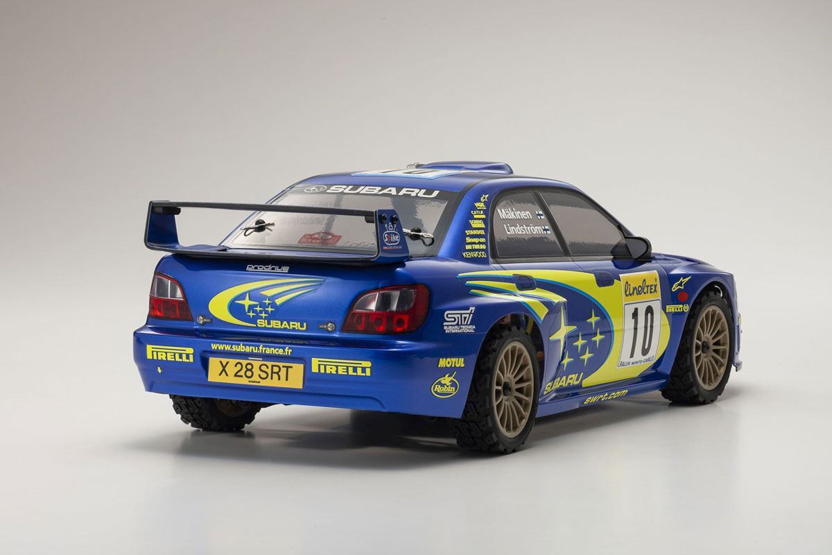 京商 SUBARU IMPREZA WRC 2002 1/10 2002 Subaru Impreza WRC Fazer Mk2 FZ02-R Readyset| Hobby