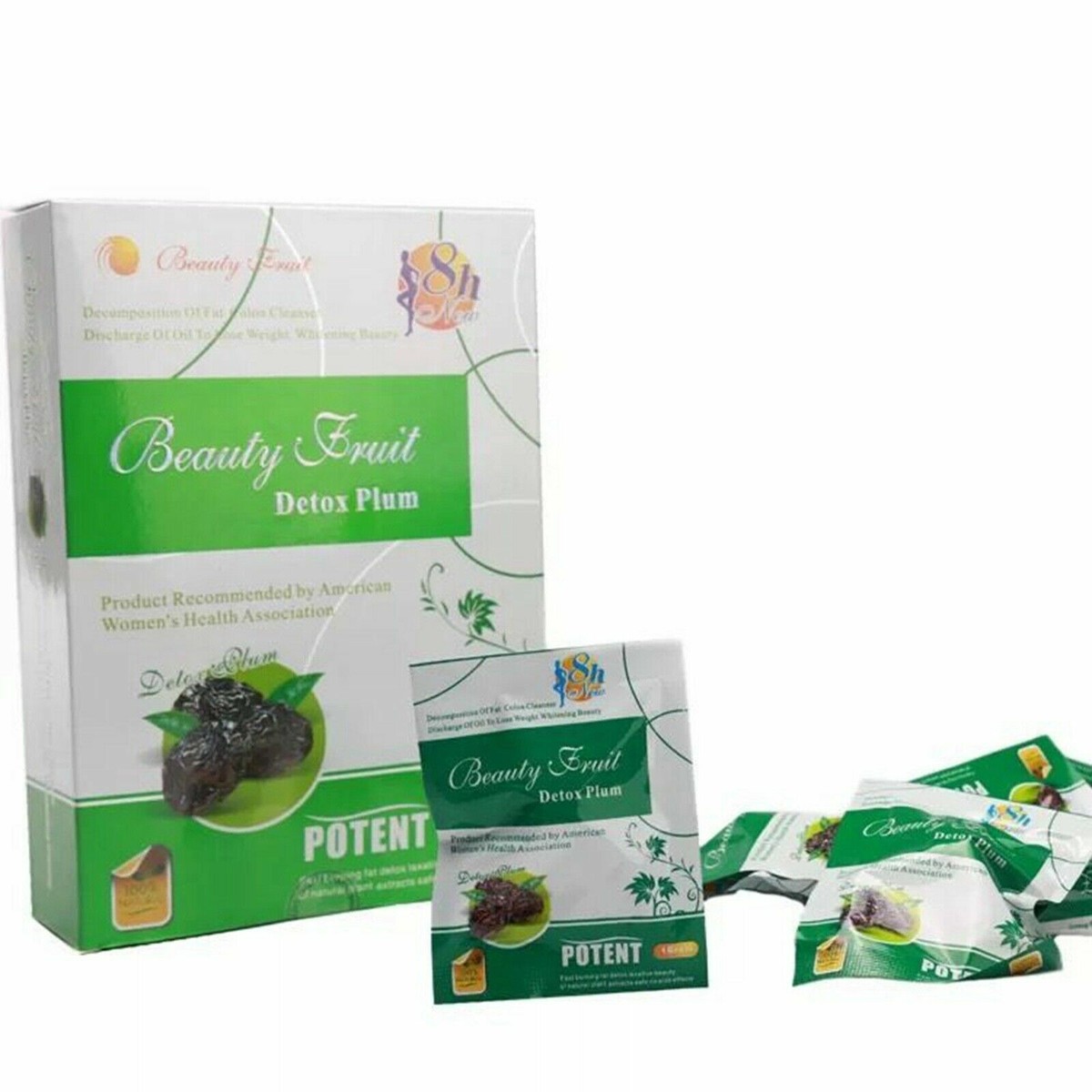 Buy 5 Boxes Beauty Fruit Detox Plum Slimming Fat Decomposition