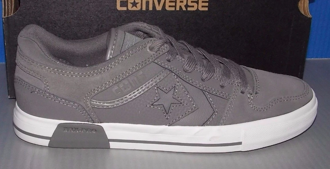 CONVERSE ERX PRO OX in colors CHARCOAL WHITE MENS 11 WOMENS 12.5