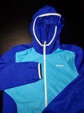 Womens Small Reebok Lightweight Full Zip Jacket