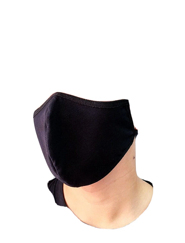 3 Máscaras de tela Hechas a mano Mascarilla facial Reutilizable Lavable Cubierta Moda Hombres, Mujeres Foto 4 de 4