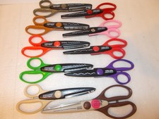 Fiskars Paper Edgers Scissors Various Patterns see description Set Of 10 E-3 