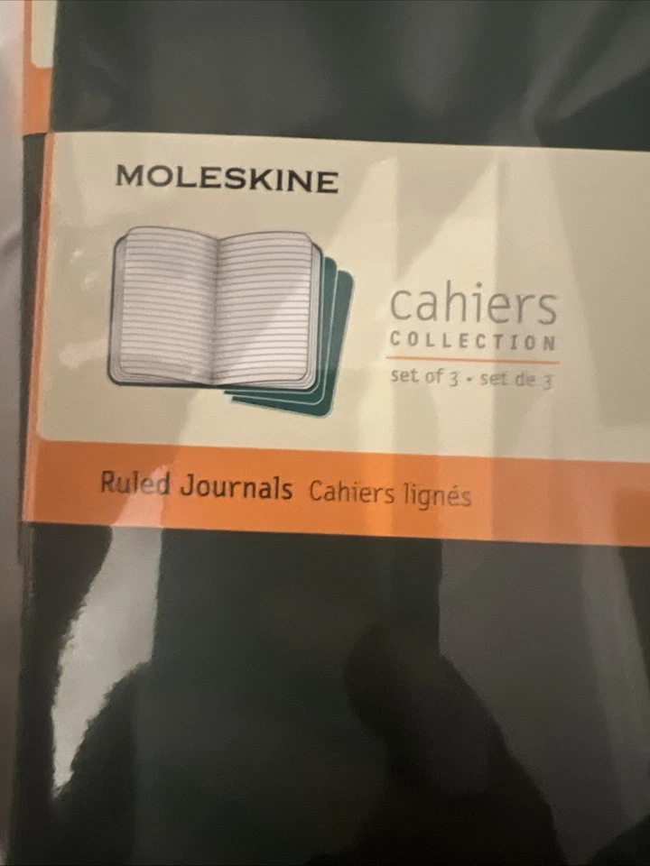 Moleskine Cahiers Collection Set of 6 Ruled Journals. New Wrapped. - Image 3 of 4