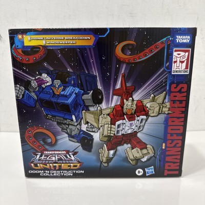 Amazon Transformers Legacy United Doom  N Destruction Breakdown & Windsweeper