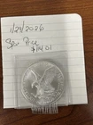 2024 W $1 American Silver Eagle Box .999 Silver Uncirculated