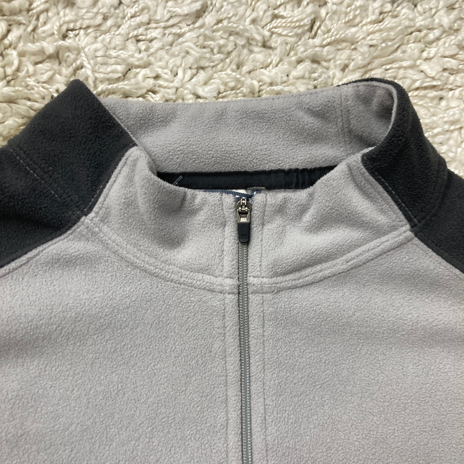 The North Face Fleece Sweater Mens Large Gray 1/4 Zip TKA 100 Long Sleeve thumbnail 4
