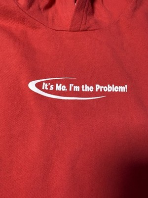 Full Tilt Red Hoodie Woman s XS It s Me I m The Problem. NWT - 341