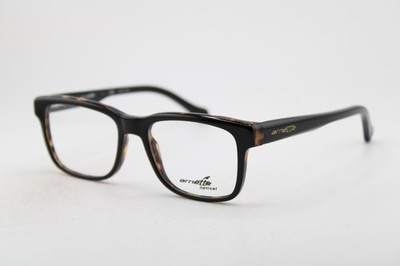 NEW ARNETTE AN7101 1182 OUTPUT BLACK BROWN HAVANA AUTHENTIC EYEGLASSES 49-17