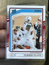 2024 Panini Donruss Rated Rookie Tejhaun Palmer Rookie Arizona Cardinals #384