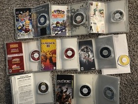 CHEAP RETRO 🔥 Playstation Portable PSP Video Game & Movie Lot 🔥 TESTED 🔥 READ