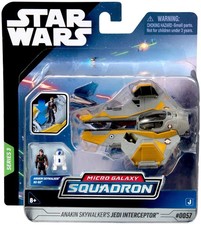 STAR WARS MICRO GALAXY SQUADRON ANAKIN SKYWALKER'S JEDI INTERCEPTOR SWJ0074