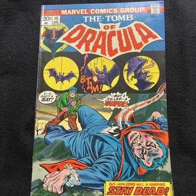 Tomb of Dracula #15 (Marvel Comics December 1973)