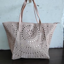 Bath and Body Works Black Friday 2017 VIP Bag Blush Pink Zip Tote Weekender New