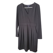 Women's Lands End Little Black Dress S