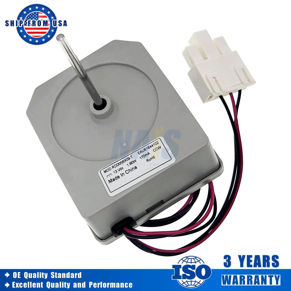 EAU61644102 Refrigerator Evaporator Fan Motor for LG 4681JB1029H 4681JB1027H