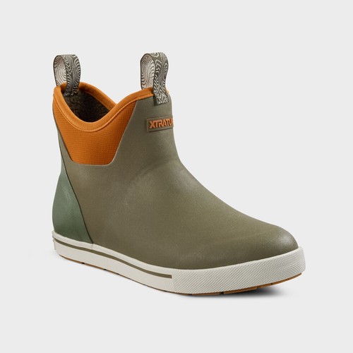 Men's XtraTuf Camp 6" Waterproof Fleece Lined Deck Boots Free Ship
