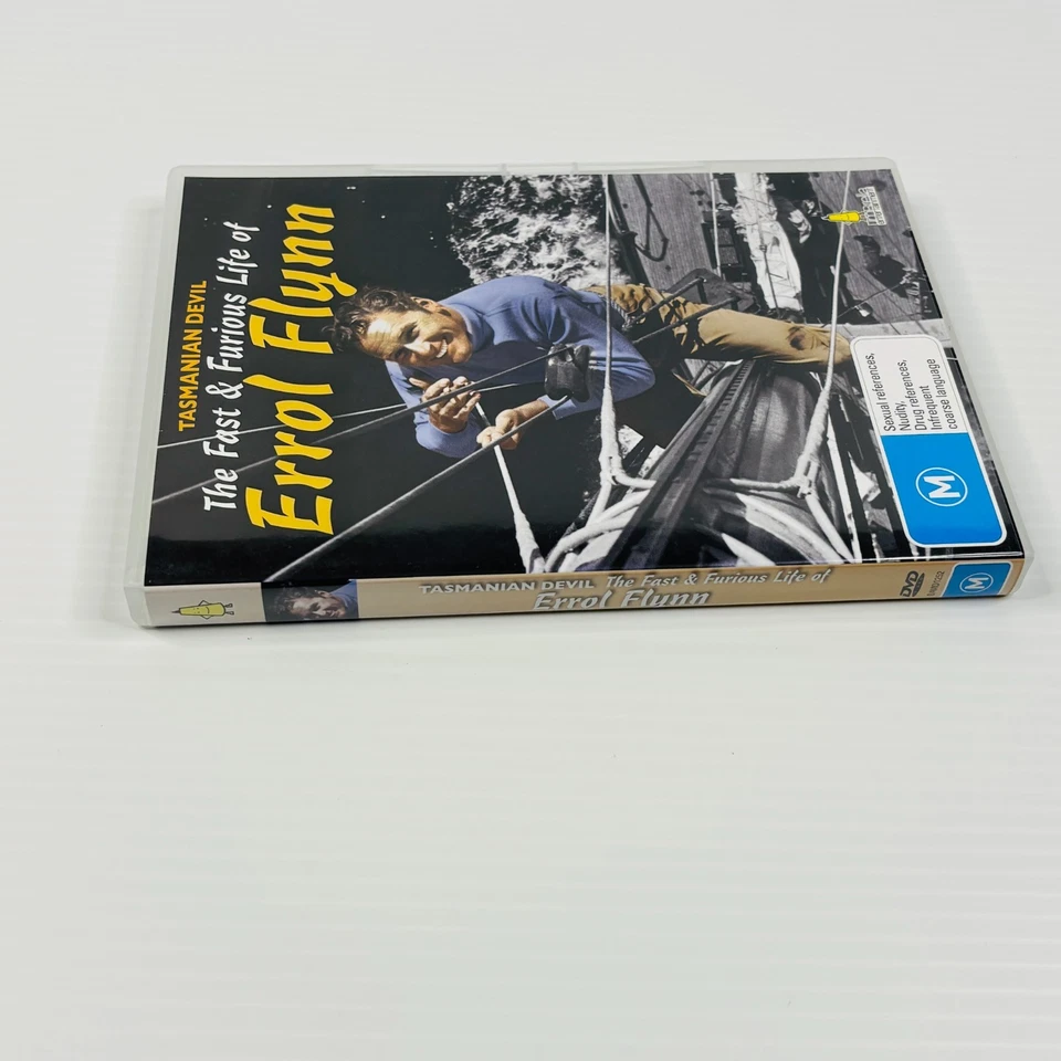 Tasmanian Devil The Fast & Furious Life Of Errol Flynn DVD Region Free Tracked - Image 3 of 4