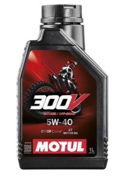 Motul 300V 4T Factory Line 5W-40 Off Road Engine Oil Ester Synthetic - 1 Litre
