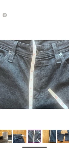 AG Adriano Goldschmied The Everett Slim Straight Mens Gray Jeans Size 31 X 31 - Picture 9 of 12